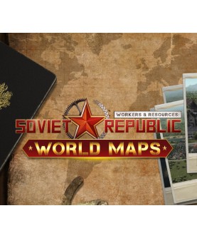 Workers & Resources: Soviet Republic - World Maps DLC Steam Key EUROPE